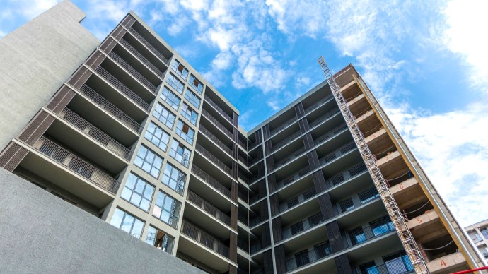 The construction of the Roomix Tsintsadze project has been completed!